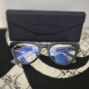 Privé Revaux Black and Gold Glasses